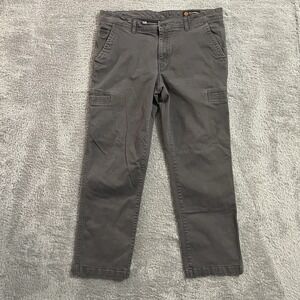 Weatherproof Mens Cargo Pants Size 38x32 Gray Outdoor Working Pants‎ Stretch
